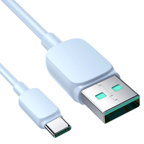Kabel Joyroom Multi-Color Series A14 USB-A / USB-C 3A 1.2 m - niebieski