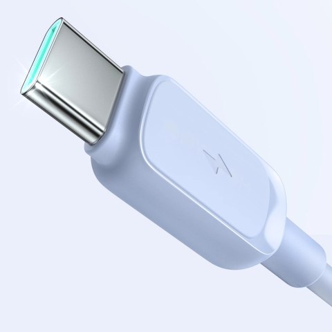 Kabel Joyroom Multi-Color Series A14 USB-A / USB-C 3A 1.2 m - niebieski