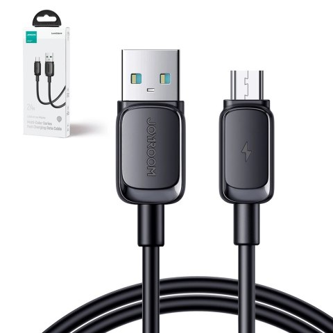 Kabel Joyroom Multi-Color Series A14 USB-A / micro USB 2.4A 2 m - czarny