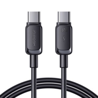 Kabel Joyroom Multi-Color Series A14 USB-C / USB-C 60W 1.2 m - czarny