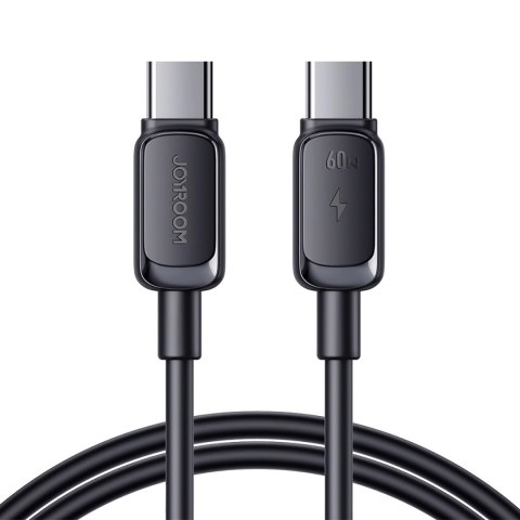 Kabel Joyroom Multi-Color Series A14 USB-C / USB-C 60W 1.2 m - czarny