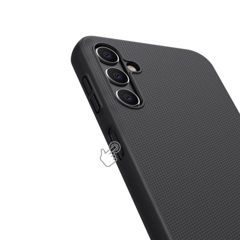 Nillkin Super Frosted Shield etui do Samsung Galaxy A14 5G / Galaxy A14 pokrowiec na telefon czarne Nillkin Super Frosted Shield etui do Samsung Galaxy A14 5G / Galaxy A14 pokrowiec na telefon czarne