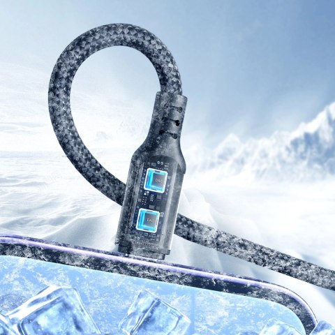 Kabel Joyroom Multi-Use Series S-A18 4w1 USB-A - USB-C / Lightning / Lightning / micro USB 1.2m - czarny Kabel Joyroom Multi-Use Series S-A18 4w1 USB-A - USB-C / Lightning / Lightning / micro USB 1.2m - czarny