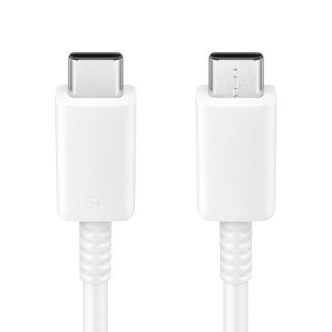 Kabel Samsung EP-DN975BWEGWW USB-C - USB-C 5A 480Mb/s 1m - biały Kabel Samsung EP-DN975BWEGWW USB-C - USB-C 5A 480Mb/s 1m - biały