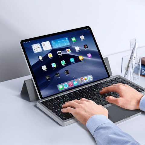 Klawiatura bezprzewodowa Bluetooth z touchpadem Dux Ducis OK Series - czarna