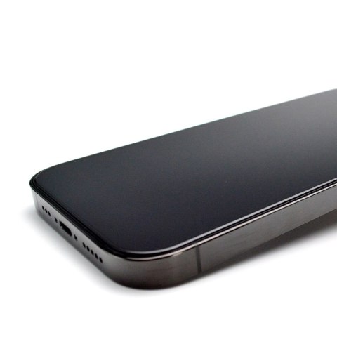 Szkło hartowane 9H z ramką montażową do iPhone 15 Plus Wozinsky Premium Glass - czarne Szkło hartowane 9H z ramką montażową do iPhone 15 Plus Wozinsky Premium Glass - czarne
