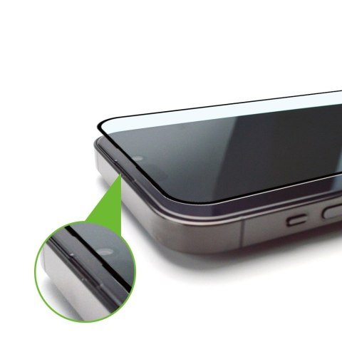 Szkło hartowane 9H z ramką montażową do iPhone 15 Plus Wozinsky Premium Glass - czarne Szkło hartowane 9H z ramką montażową do iPhone 15 Plus Wozinsky Premium Glass - czarne