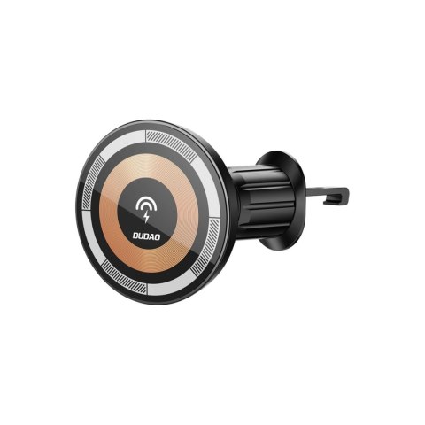 Uchwyt magnetyczny z ładowarką indukcyjną MagSafe na kokpit/kratkę nawiewu 15W Dudao F12MAX+ - czarna
