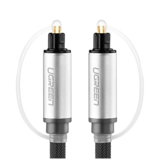 Kabel Ugreen AV108 10541 optyczny Toslink/SPDIF 3m - szary
