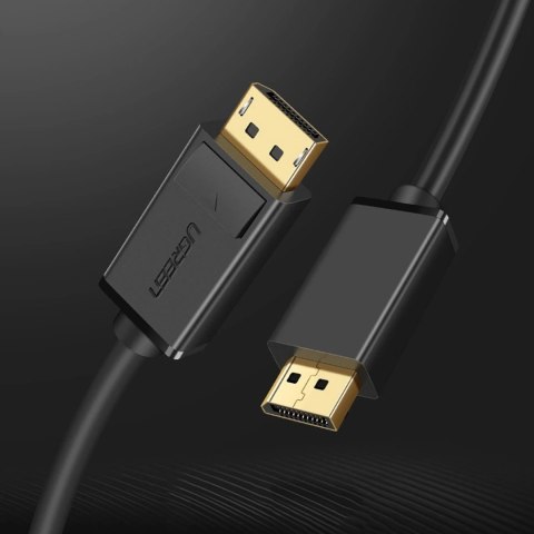 Kabel Ugreen DP102 10244 DisplayPort 1.2 4K / DisplayPort 1.2 4K 1 m - czarny