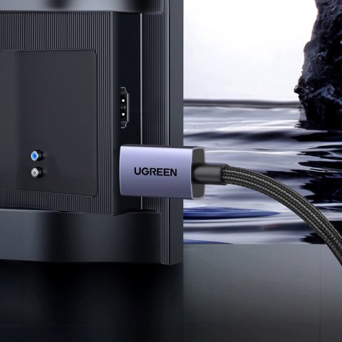 Kabel Ugreen DP118 DisplayPort 2.1 2m - szary Kabel Ugreen DP118 DisplayPort 2.1 2m - szary