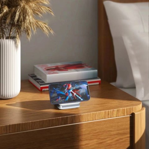 Ładowarka indukcyjna 3w1 Dudao A11N 15W - biała + kabel USB-C / USB-C
