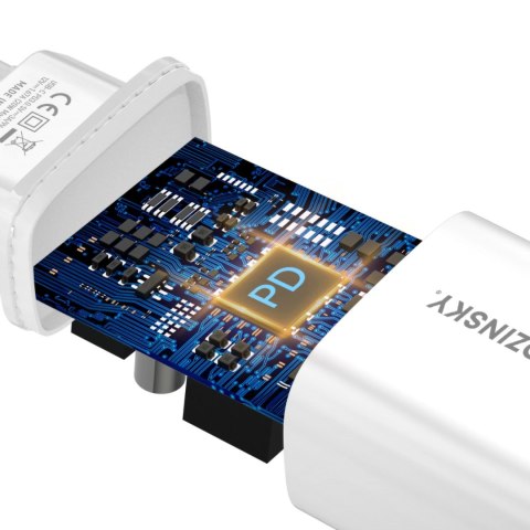 Ładowarka sieciowa Wozinsky WGWCCW 20W USB-C - biała Ładowarka sieciowa Wozinsky WGWCCW 20W USB-C - biała