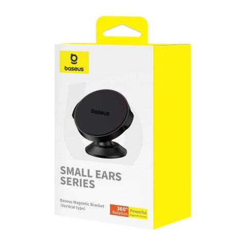 Uchwyt magnetyczny Baseus Small Ears wertykalny 360° (Overseas Edition) - czarny