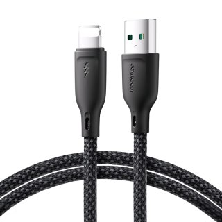 Kabel Joyroom Multi-Color Series S-A34 USB-A / Lightning 3A 1m - czarny