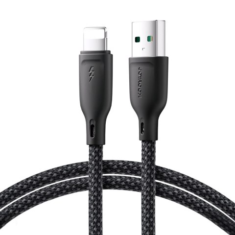 Kabel Joyroom Multi-Color Series S-A34 USB-A / Lightning 3A 1m - czarny