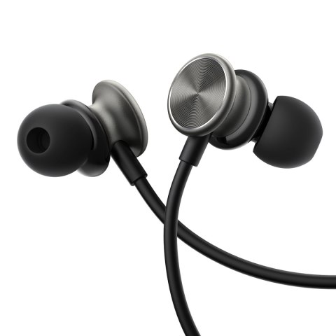 Przewodowe słuchawki douszne Joyroom Wired Series JR-EW03 - ciemnoszare Przewodowe słuchawki douszne Joyroom Wired Series JR-EW03 - ciemnoszare