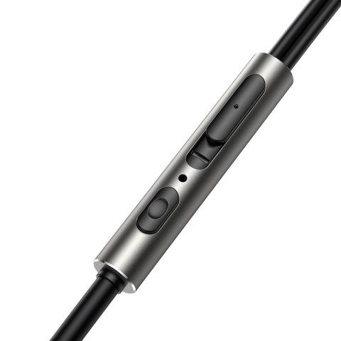 Przewodowe słuchawki douszne Joyroom Wired Series JR-EW03 - ciemnoszare Przewodowe słuchawki douszne Joyroom Wired Series JR-EW03 - ciemnoszare