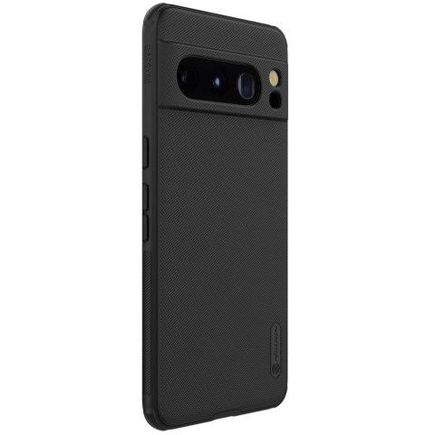 Wzmocnione etui Nillkin Super Frosted Shield Pro do Google Pixel 8 Pro - czarne Wzmocnione etui Nillkin Super Frosted Shield Pro do Google Pixel 8 Pro - czarne