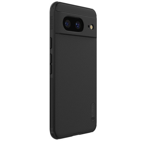 Wzmocnione etui Nillkin Super Frosted Shield Pro do Google Pixel 8 - czarne Wzmocnione etui Nillkin Super Frosted Shield Pro do Google Pixel 8 - czarne