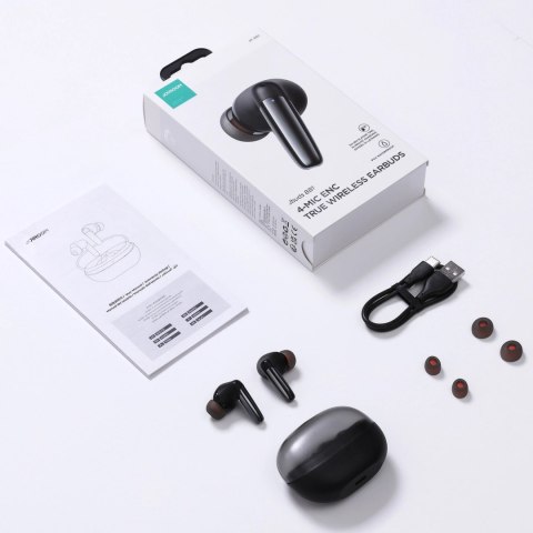 Douszne słuchawki bezprzewodowe Joyroom Jbuds Series JR-BB1 TWS - czarne