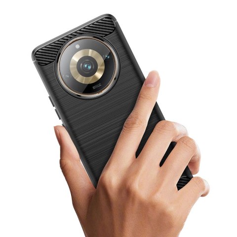 Elastyczne etui wzór karbon do Realme 11 Pro / 11 Pro+ Carbon Case - czarne Elastyczne etui wzór karbon do Realme 11 Pro / 11 Pro+ Carbon Case - czarne