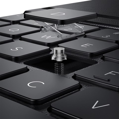 Etui z klawiaturą Baseus Brilliance Series na iPad 10.2'' (2019/2020/2021) + kabel USB-C - czarne Etui z klawiaturą Baseus Brilliance Series na iPad 10.2'' (2019/2020/2021) + kabel USB-C - czarne