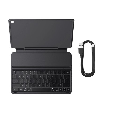 Etui z klawiaturą Baseus Brilliance Series na iPad 10.2'' (2019/2020/2021) + kabel USB-C - czarne Etui z klawiaturą Baseus Brilliance Series na iPad 10.2'' (2019/2020/2021) + kabel USB-C - czarne