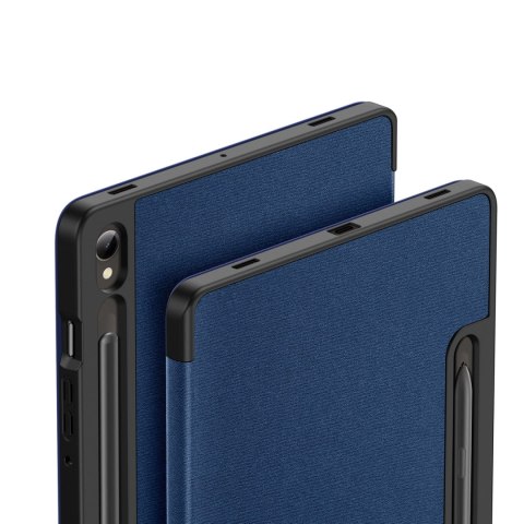 Etui z podstawką Dux Ducis Domo Samsung Galaxy Tab S9 FE - niebieskie