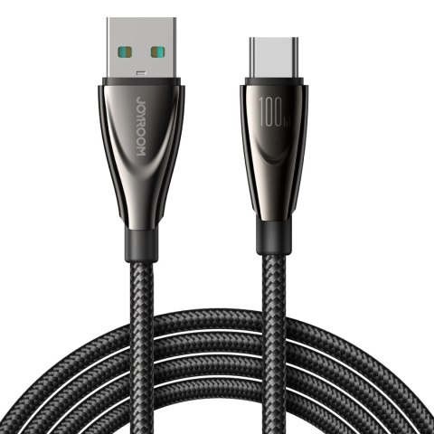Kabel Joyroom Pioneer Series SA31-AC6 USB-A / USB-C 100W 1.2m - czarny Kabel Joyroom Pioneer Series SA31-AC6 USB-A / USB-C 100W 1.2m - czarny