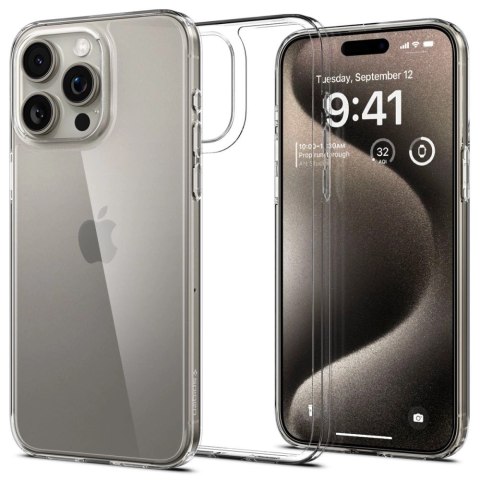 Etui Spigen Airskin Hybrid na iPhone 15 Pro Max - przezroczyste Etui Spigen Airskin Hybrid na iPhone 15 Pro Max - przezroczyste