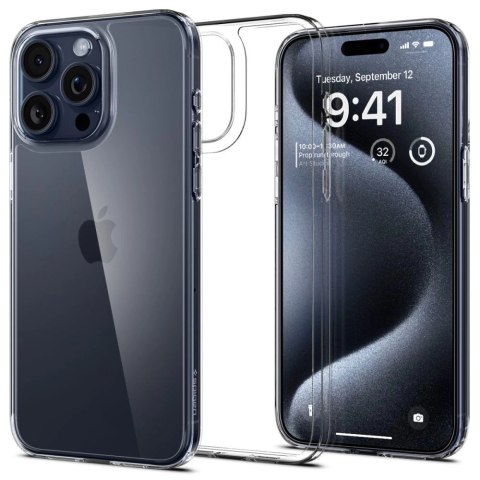 Etui Spigen Airskin Hybrid na iPhone 15 Pro - przezroczyste Etui Spigen Airskin Hybrid na iPhone 15 Pro - przezroczyste