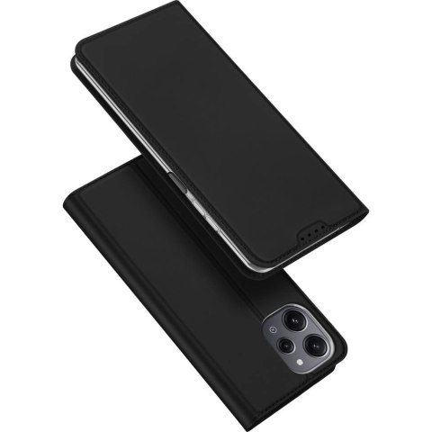 Etui z ekoskóry Dux Ducis Skin Pro do Xiaomi Redmi 12 / Redmi 12R - czarne Etui z ekoskóry Dux Ducis Skin Pro do Xiaomi Redmi 12 / Redmi 12R - czarne