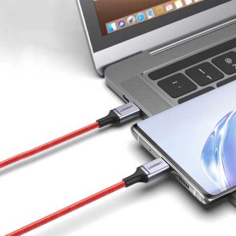 Kabel Ugreen US294 USB-C - USB-C 3A 480Mb/s 1m - czerwony