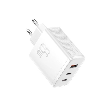 Ładowarka GaN Baseus Cube Pro 65W 2x USB-C USB-A - biała Ładowarka GaN Baseus Cube Pro 65W 2x USB-C USB-A - biała