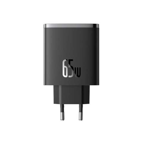 Ładowarka GaN Baseus Cube Pro 65W 2x USB-C USB-A - czarna Ładowarka GaN Baseus Cube Pro 65W 2x USB-C USB-A - czarna