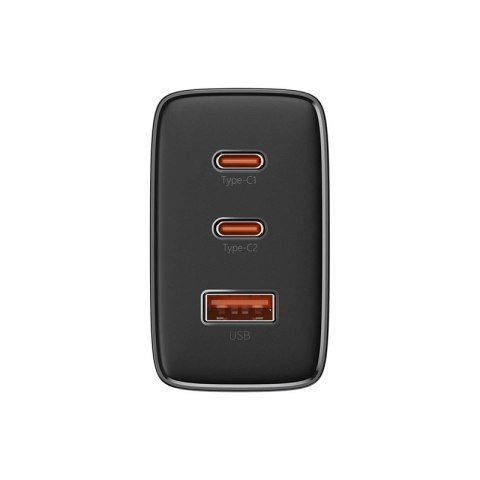 Ładowarka GaN Baseus Cube Pro 65W 2x USB-C USB-A - czarna Ładowarka GaN Baseus Cube Pro 65W 2x USB-C USB-A - czarna