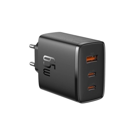 Ładowarka GaN Baseus Cube Pro 65W 2x USB-C USB-A - czarna Ładowarka GaN Baseus Cube Pro 65W 2x USB-C USB-A - czarna