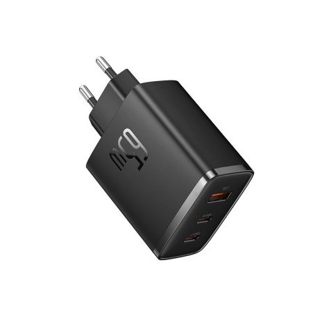 Ładowarka GaN Baseus Cube Pro 65W 2x USB-C USB-A - czarna Ładowarka GaN Baseus Cube Pro 65W 2x USB-C USB-A - czarna