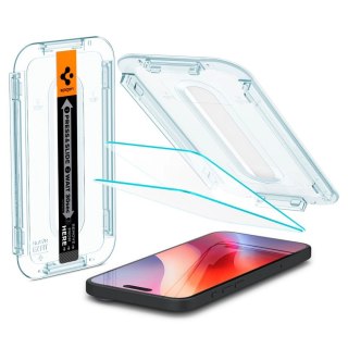 Szkło hartowane Spigen Glas.tR EZ Fit na iPhone 15 / 16 - 2 szt.