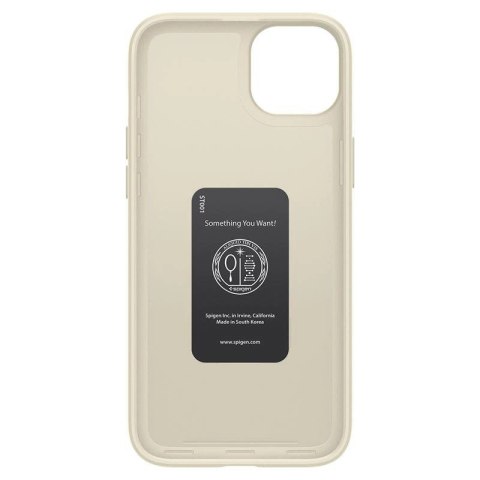 Etui Spigen Thin Fit na iPhone 15 Plus - beżowe