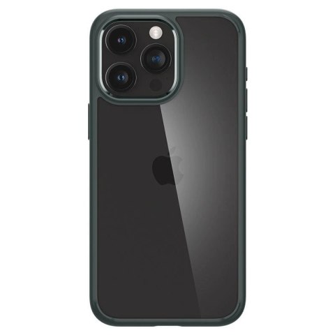 Etui Spigen Ultra Hybrid na iPhone 15 Pro Max - ciemnozielone Etui Spigen Ultra Hybrid na iPhone 15 Pro Max - ciemnozielone