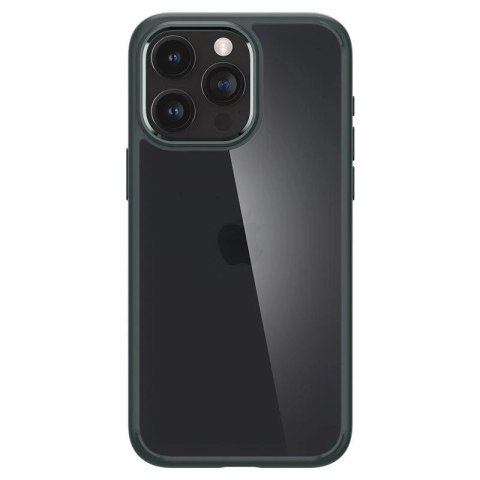 Etui Spigen Ultra Hybrid na iPhone 15 Pro Max - ciemnozielone Etui Spigen Ultra Hybrid na iPhone 15 Pro Max - ciemnozielone