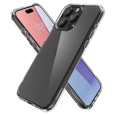 Etui Spigen Ultra Hybrid na iPhone 15 Pro Max - przezroczysto-matowe Etui Spigen Ultra Hybrid na iPhone 15 Pro Max - przezroczysto-matowe
