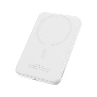 Mini powerbank Baseus 5000mAh 20W + kabel USB-C (20V/3A) - biały