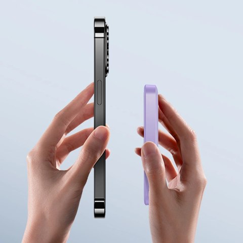 Mini powerbank Baseus 5000mAh 20W + kabel USB-C (20V/3A) - fioletowy Mini powerbank Baseus 5000mAh 20W + kabel USB-C (20V/3A) - fioletowy