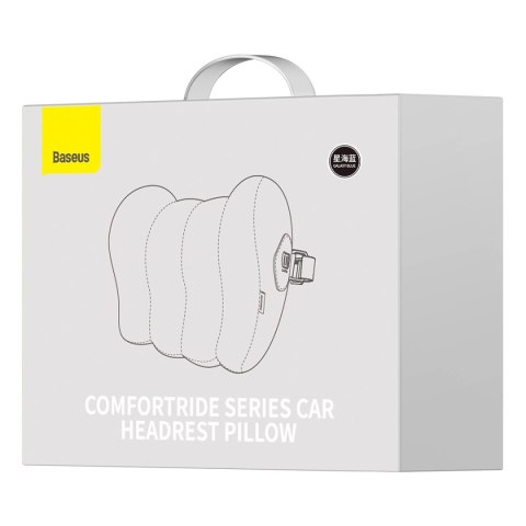 Poduszka samochodowa Baseus ComfortRide - niebieska Poduszka samochodowa Baseus ComfortRide - niebieska
