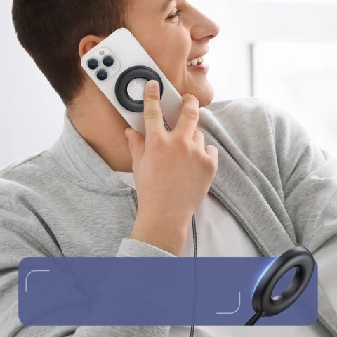Joyroom bezprzewodowa ładowarka magnetyczna 15W czarna (JR-WQM03)