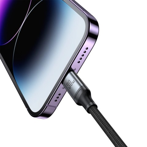 Kabel Joyroom Speedy Series S-A21 2w1 USB-C - USB-C / Lightning 100W 1.5m - czarny Kabel Joyroom Speedy Series S-A21 2w1 USB-C - USB-C / Lightning 100W 1.5m - czarny