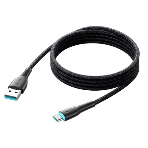 Kabel Joyroom Starry Series SA32-AC3 3A USB-A / USB-C 1m - czarny Kabel Joyroom Starry Series SA32-AC3 3A USB-A / USB-C 1m - czarny